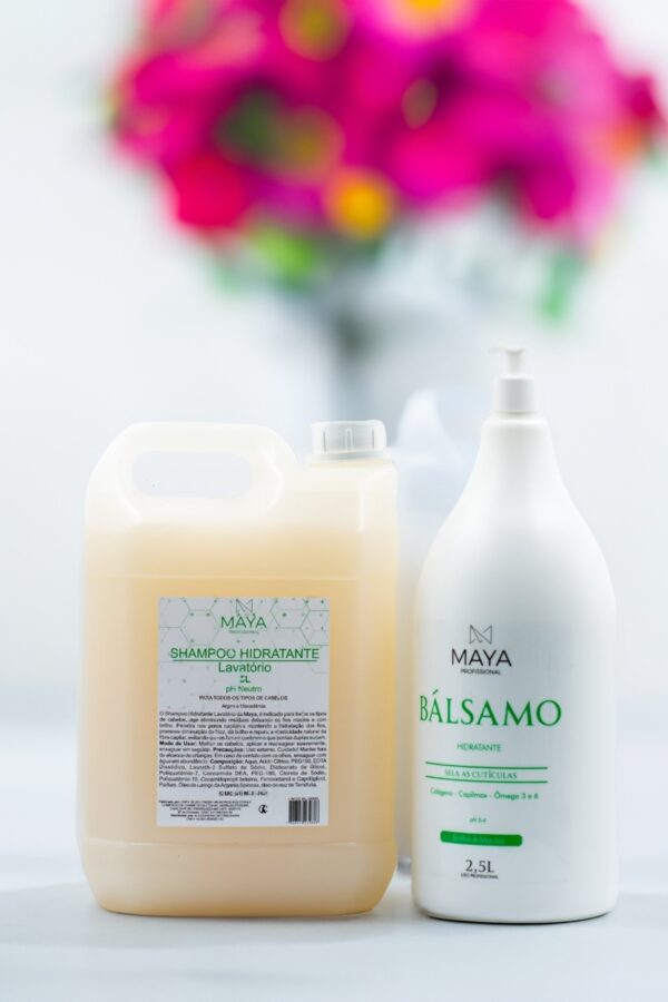 Shampoo Hidratante e Bálsamo - 5L